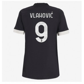 Juventus Dusan Vlahovic #9 Tredjetröja Dam 2023-24 Kortärmad